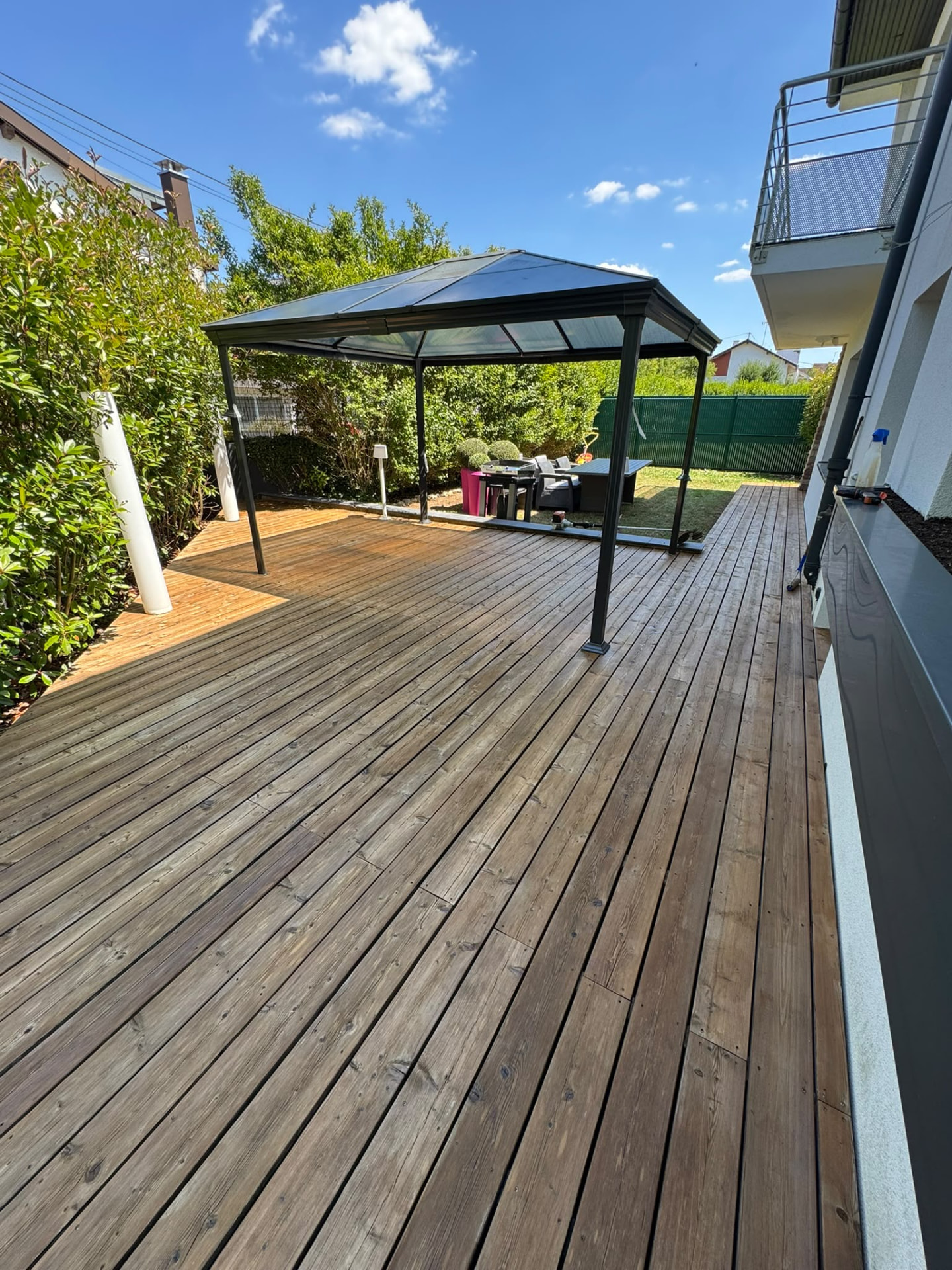 Chantier de terrassement en cours